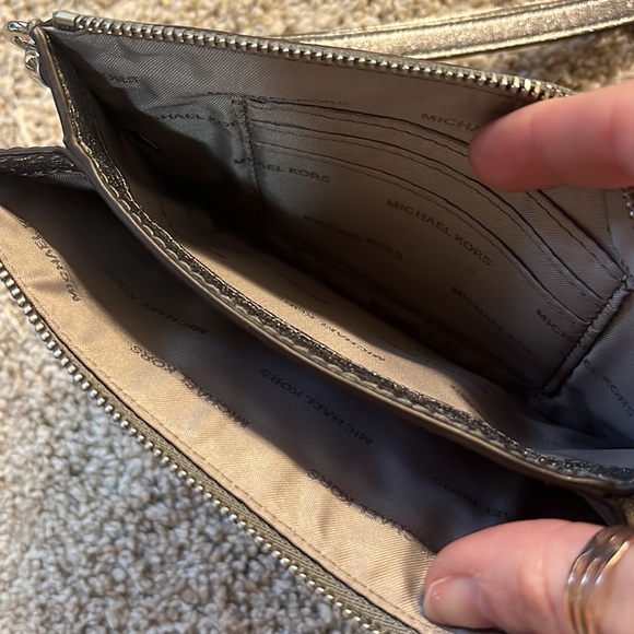 Michael Kors Silver Wristlet - Picture 4 of 6